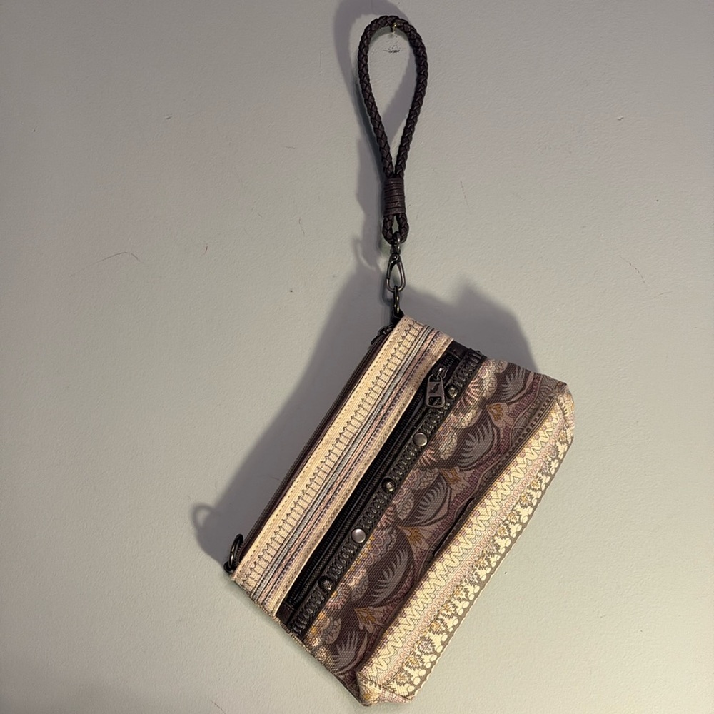 Sakroots Multicolor Wristlet